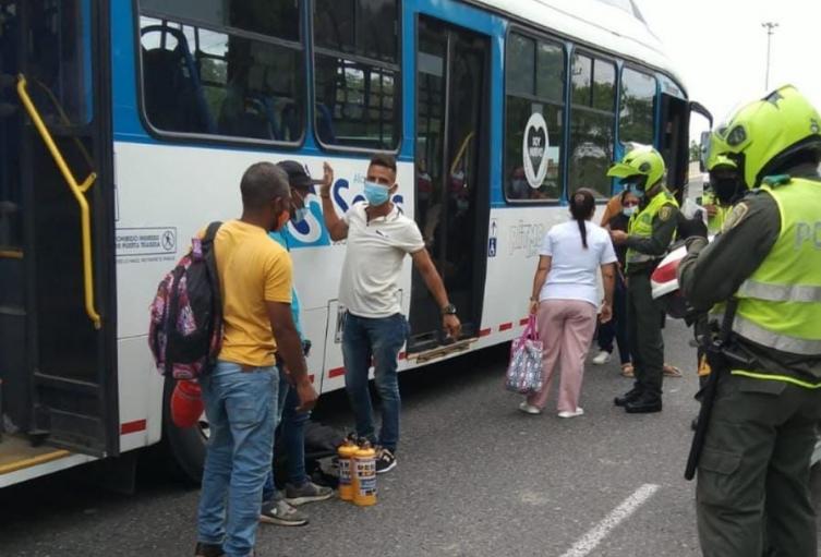 Balacera en norte de Barranquilla tras persecución a delincuentes