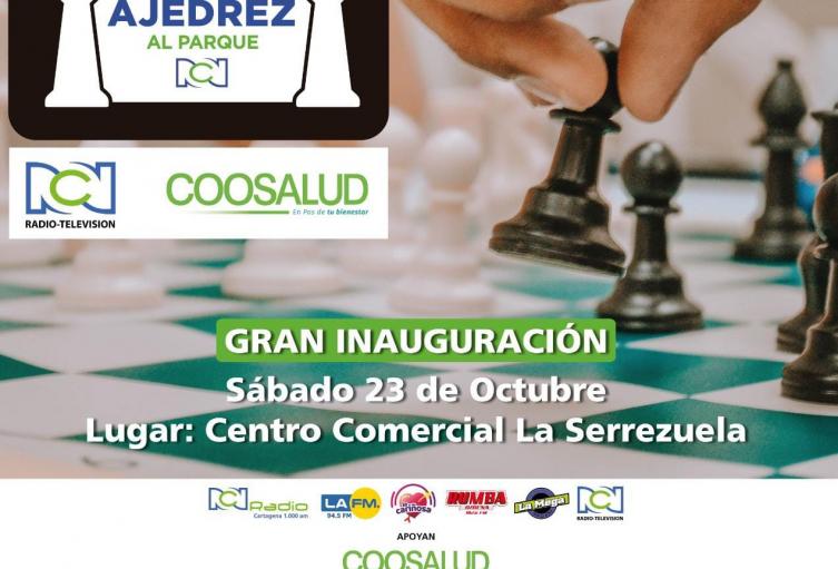 ¡Ajedrez al Parque RCN - Coosalud vuelve a la presencialidad!