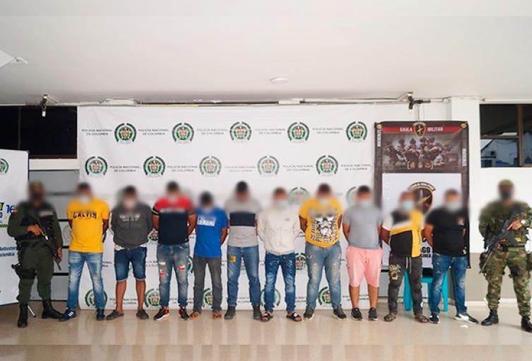 Los operativos fueron en varios municipios 