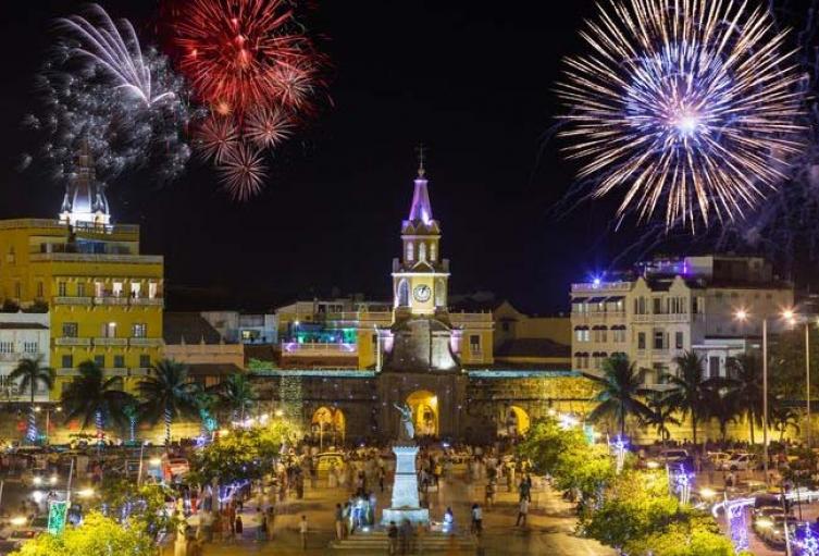 Encendido de navidad Cartagena