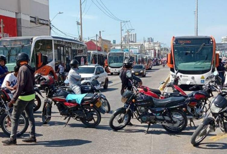Protestas de mototaxistas