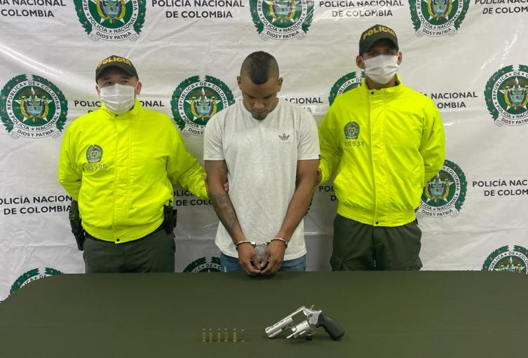 Policía de Barranquilla capturó a Kevin Perra. 