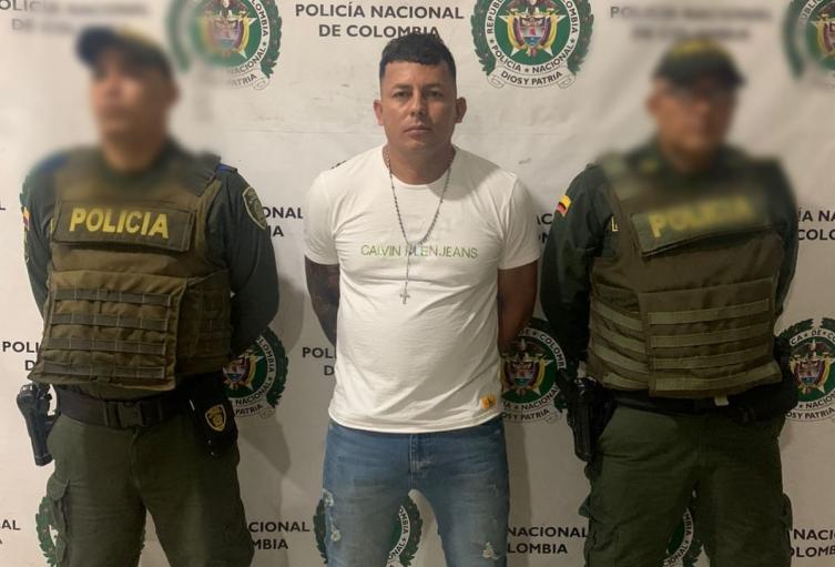Las captura se desarrolló en el barrio El Mora 