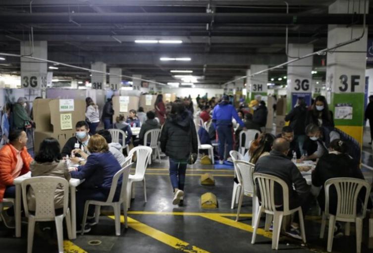 Puestos de votación en las elecciones presidenciales 2022