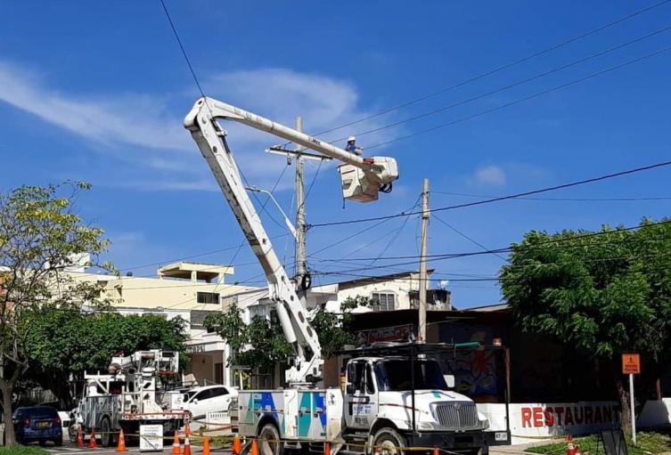 Sin luz Barranquilla y Soledad