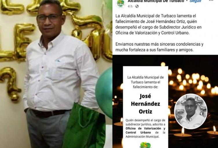 José Hernández Ortíz. Fallecido