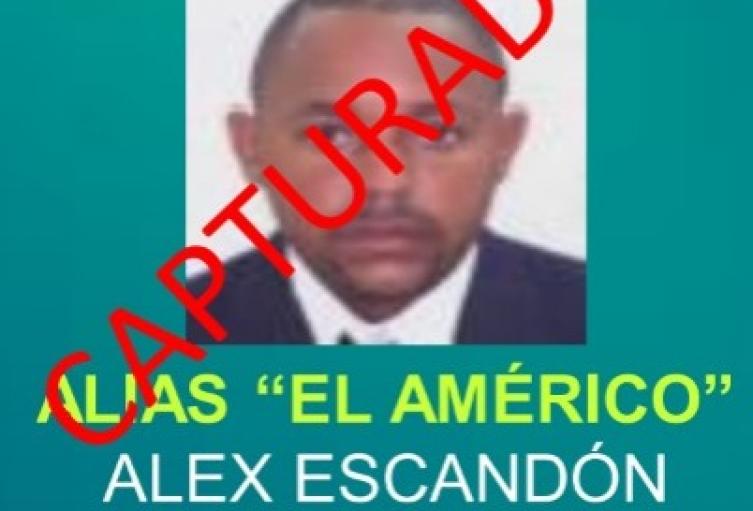 Alias El Américo, figuraba en el cartel de los más buscados en Cartagena