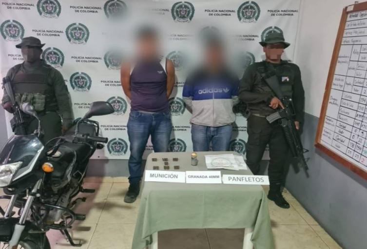 Capturados y dejados a disposición de la Fiscalía