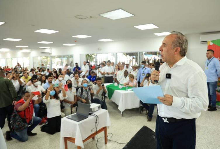 Guillermo Reyes, ministro de Transporte en los diálogos vinculantes 