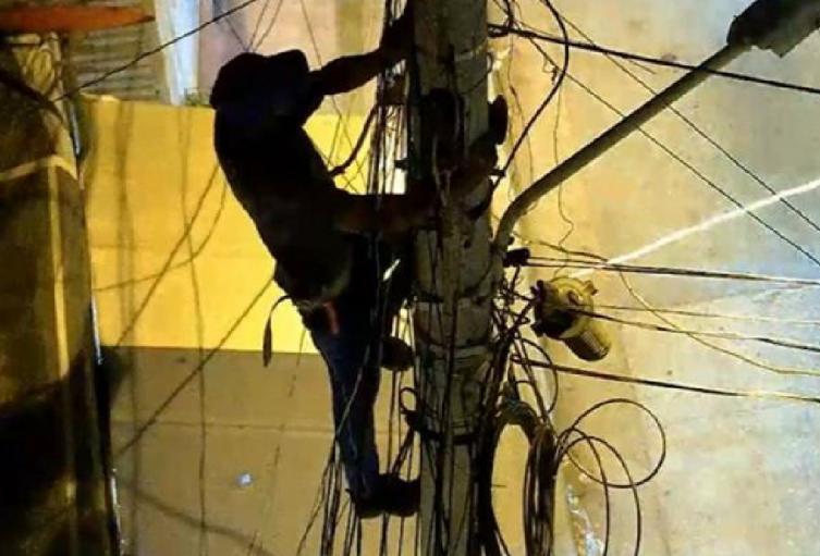 Robo de cables 