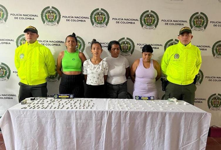 Las capturas se dieron mediante diligencia de allanamiento en el barrio Porvenir 