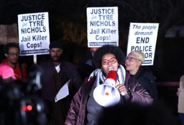 Protestas por la muerte de Tyre Nichols en Memphis, EE.UU. 