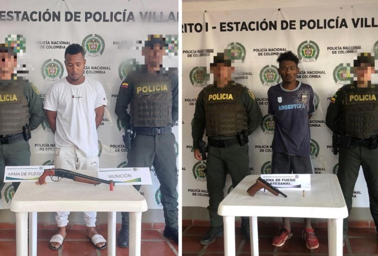 Se incautaron 2 armas de fuego y 278 gramos de estupefacientes discriminados en base de coca y marihuana