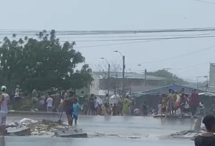 La situación es recurrente durante las lluvias