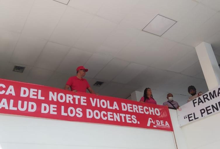 Paro de docentes en el Atlántico.