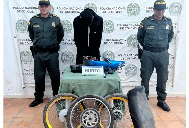Fue trasladado hasta la estación de Policía de Mompox y dejado a disposición de la autoridad competente 