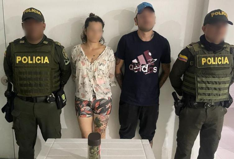 Las capturas se dieron en el municipio de Turbaco y Cartagena