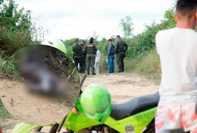 hallazgo de cuerpo calcinado 