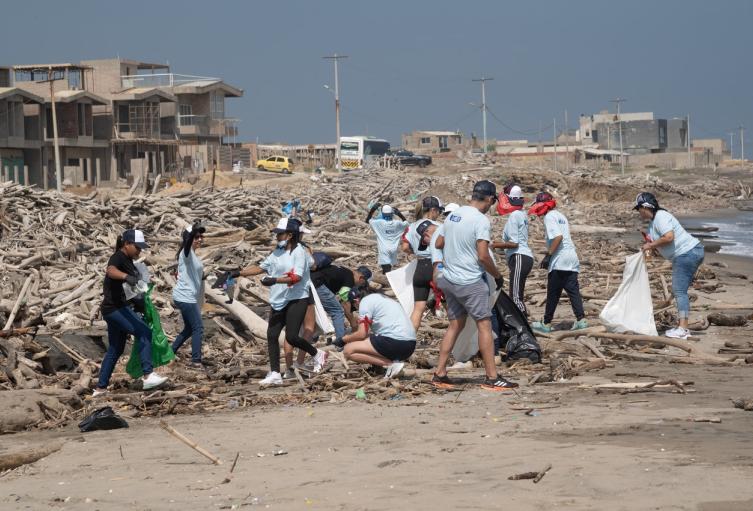 Se logró la recolección de 815 kilos de basura en el sector de ‘Punta Roca’