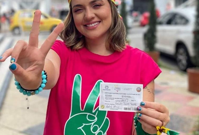 Daniela Torres será la única mujer en el concejo de Bucaramanga, un voto fue la diferencia para dejarla como la ganadora.