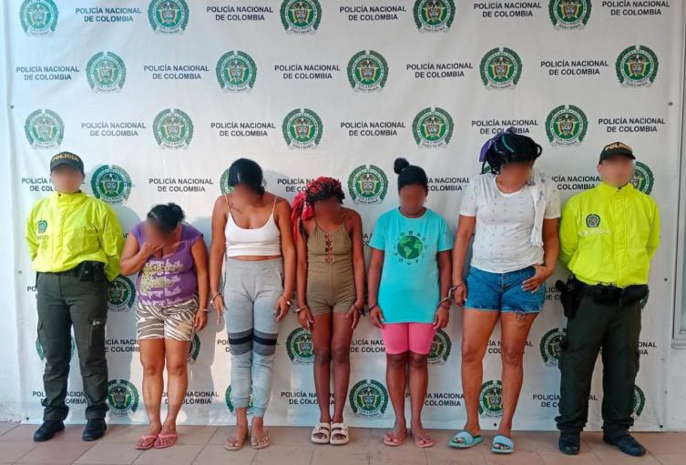 Las capturadas obtenían rentas criminales superiores a los 30 millones de pesos mensuales por instrumentalizar niños a la mendicidad. 