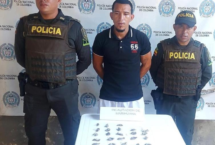 Le echaron mano al ‘Leche Klim’, reconocido expendedor de droga en Bolívar