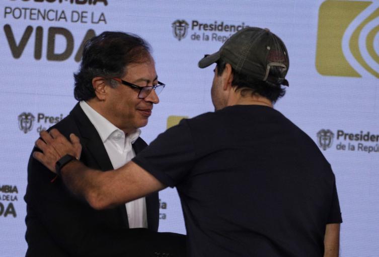Rueda de prensa del Presidente de la República, Gustavo Petro, tras reunión para recuperar Juegos Panamericanos