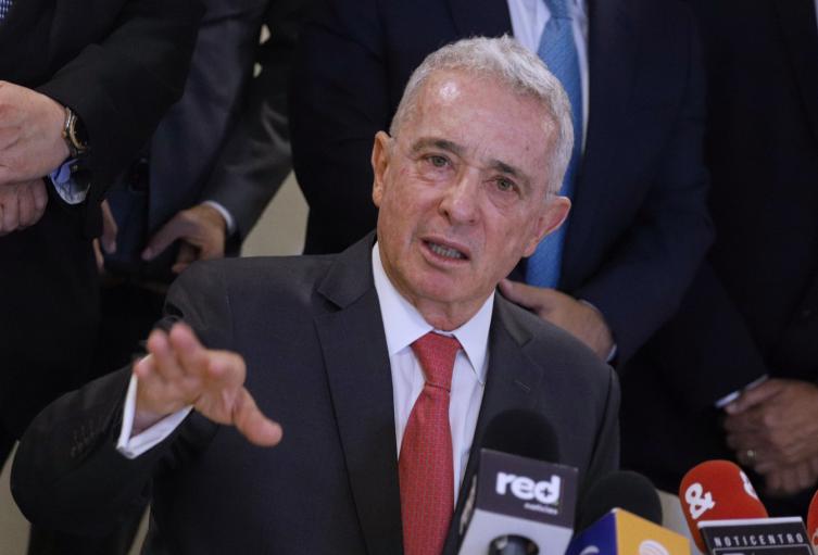 Alvaro Uribe Vélez, ex presidente de Colombia