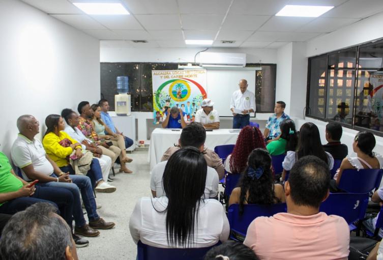 Frank Ricaurte y su nuevo Consejo Local