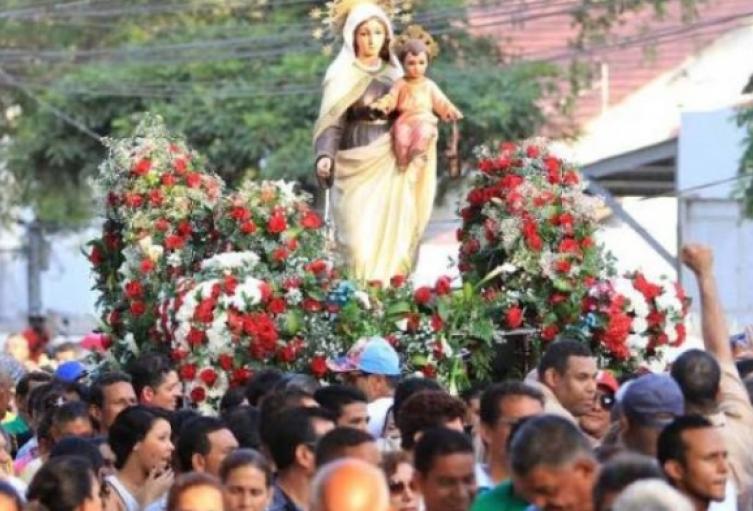 Celebracion de la virgen del Carmen