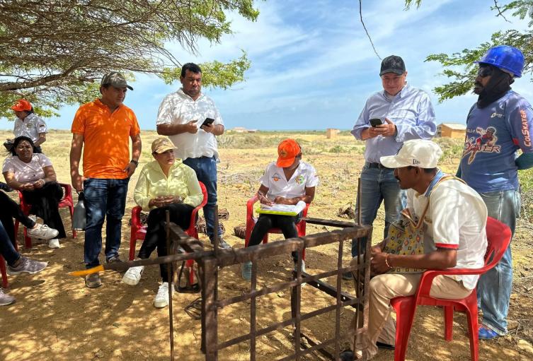 Proyectos para que las comunidades wayúu tengan agua potable. 