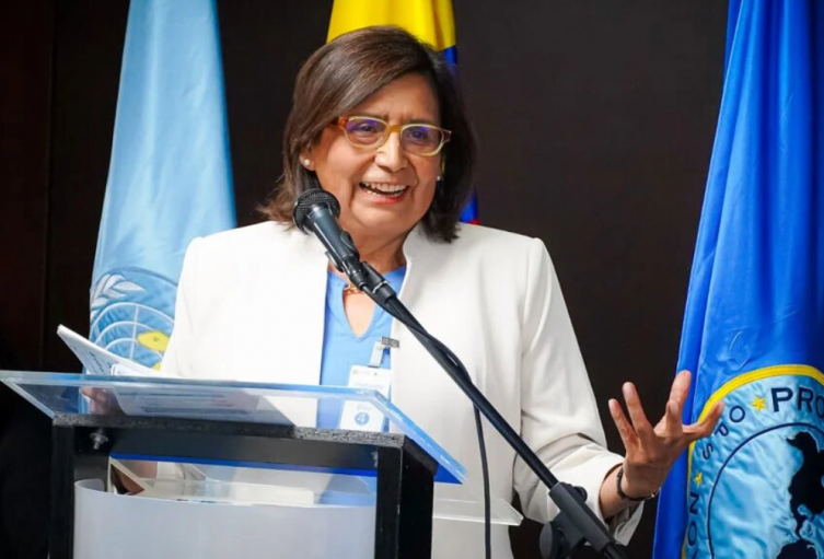 Gina Tambini, OMS en Colombia