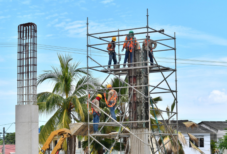 Construcción Parque El Edén 
