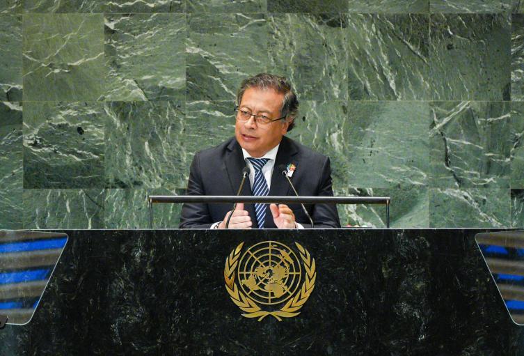 Presidente Gustavo Petro en la ONU