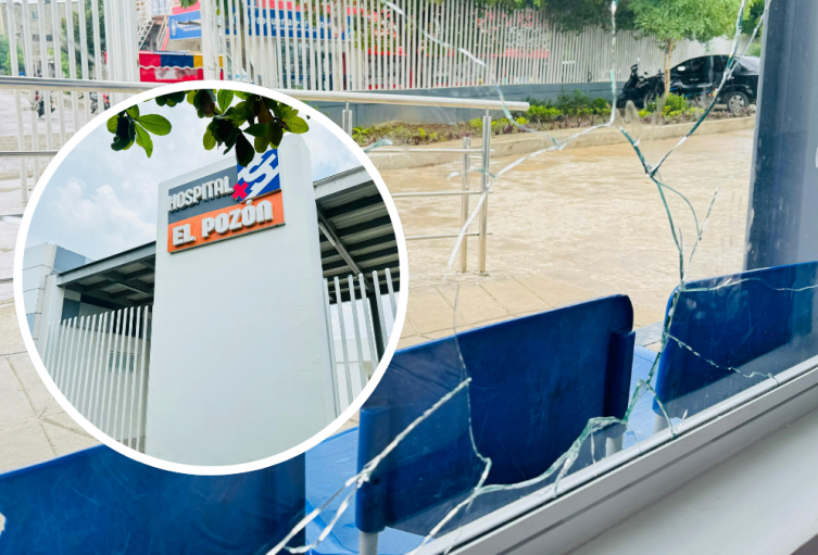 Centro de Salud de El Pozón vandalizado 6 de septiembre