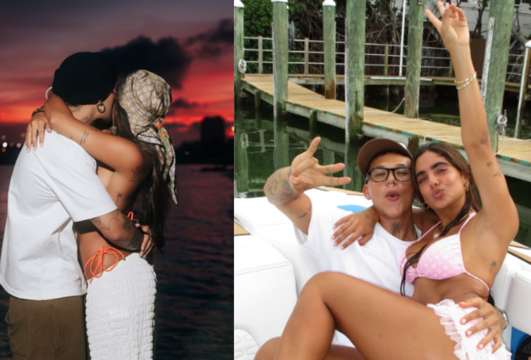 Isabella Ladera y Beéle juntos