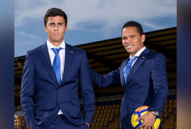 Carlos Bacca y Rodri jugaron en Villarreal