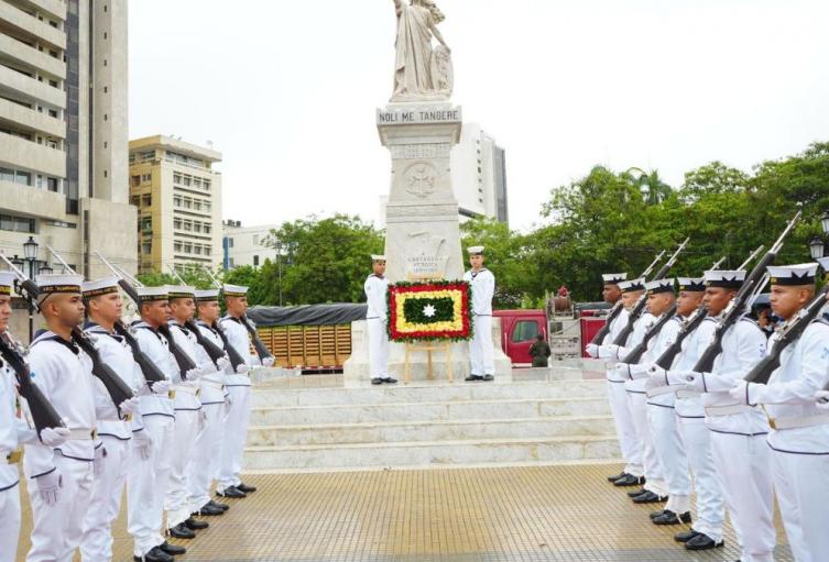 Ofrenda floral Cartagena