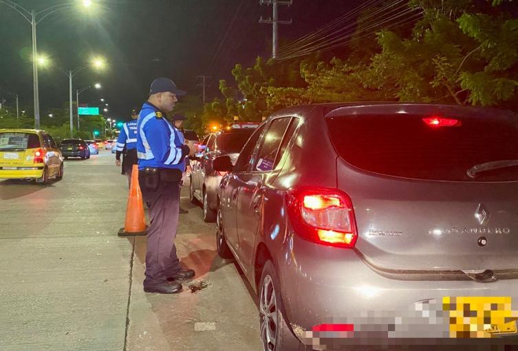 Operativos de control en las vías de Cartagena