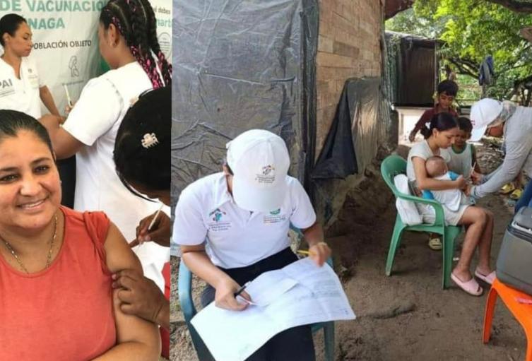 Intensifican jornadas de vacunación a través de 107 puntos en el departamento del Magdalena