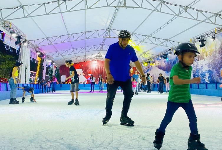 Pista de Hielo en Barranquilla 