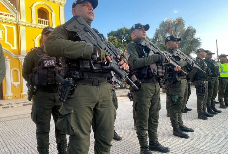 Plan de seguridad en Bolívar por Navidad