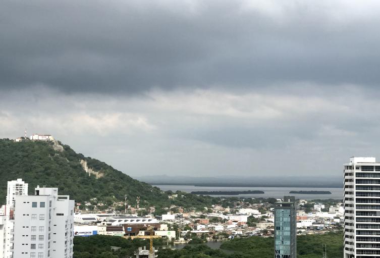 Lluvias en Cartagena generan afectaciones. Enero 05