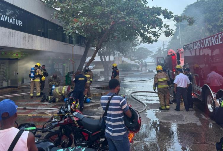 Incendio ocurrido en la mañana del viernes 28 de febrero