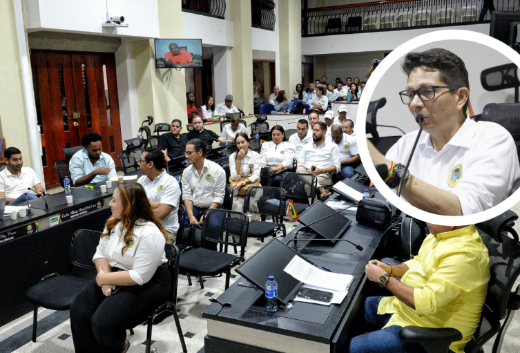 Secretario de Infraestructura ante el Concejo