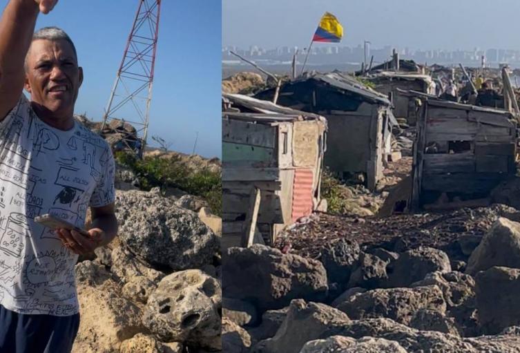 Los moradores de Bocas de Ceniza (Atlántico).
