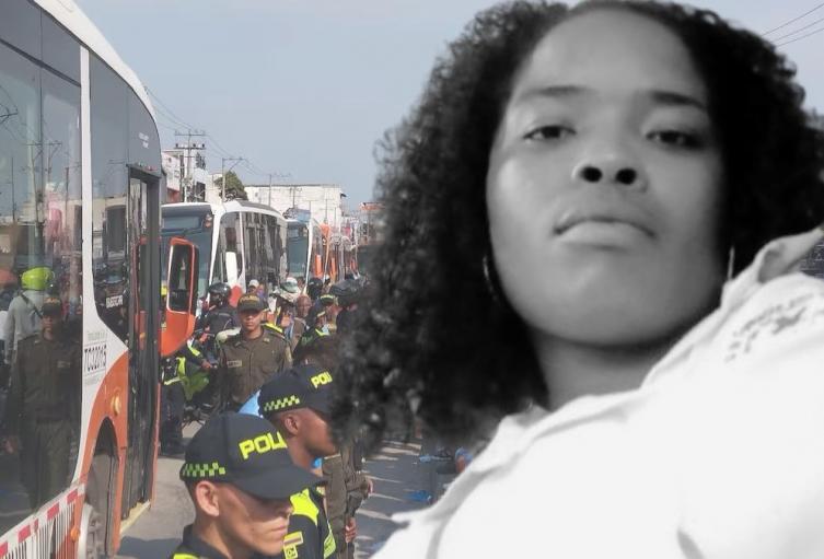 Lilianis Alvares, mujer arrollada por bus de Transcaribe