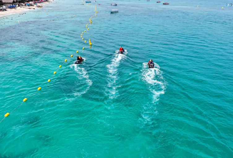 Zona insular de Cartagena, Playa Blanca, Barú.