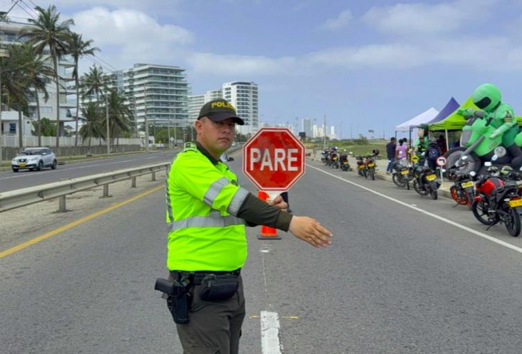 Imagen de operativos y retenes en Cartagena, capital de Bolívar