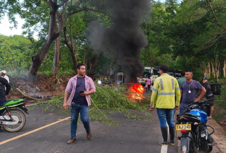 Protestas en Chimichagua 